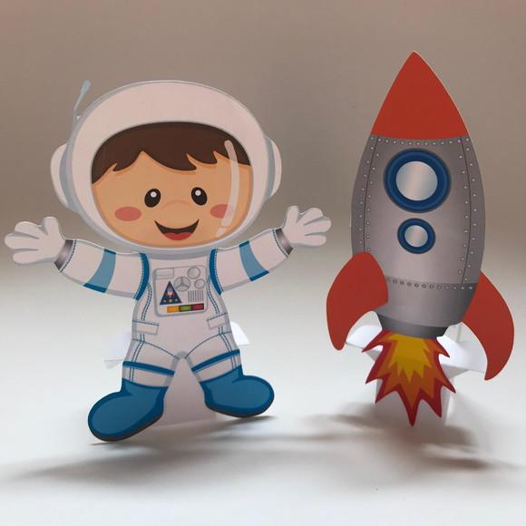 2 Unidades Display Astronauta