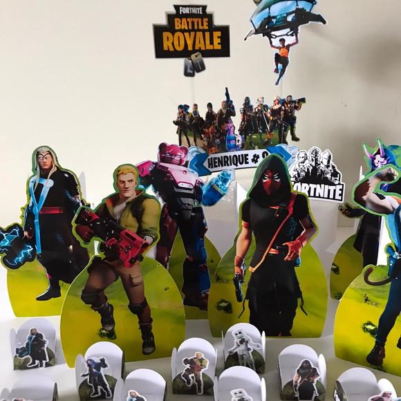 24 Unidades Forminha Fortnite