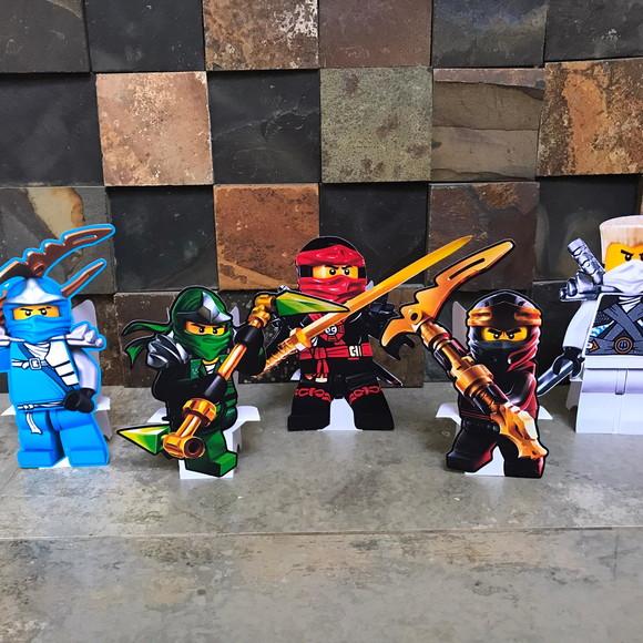 7 Unidades Display Ninjago