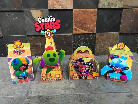 Brawl Stars Personalizado Caixas