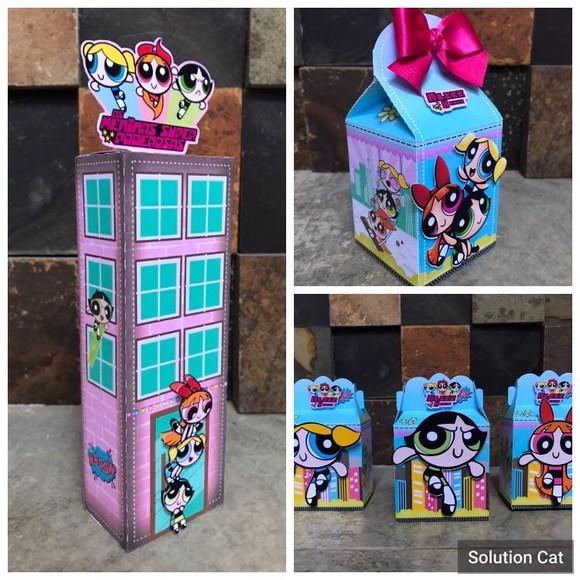 Caixas Meninas Super Poderosas 60 Itens