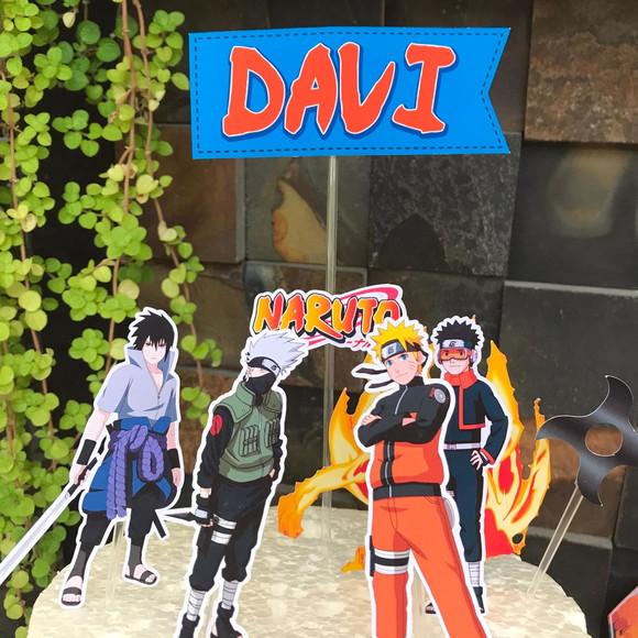 Decoração Naruto