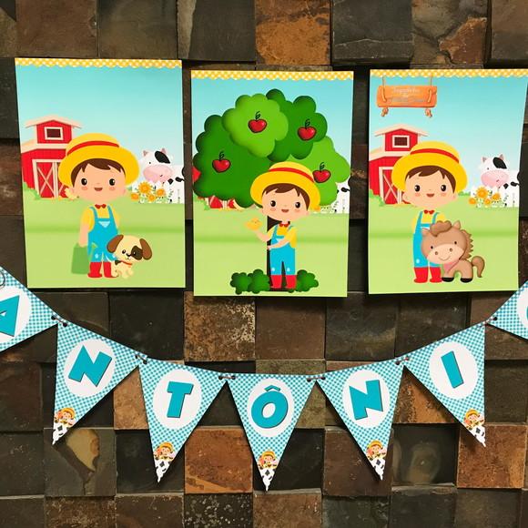 Festa na Escola Fazendinha Menino