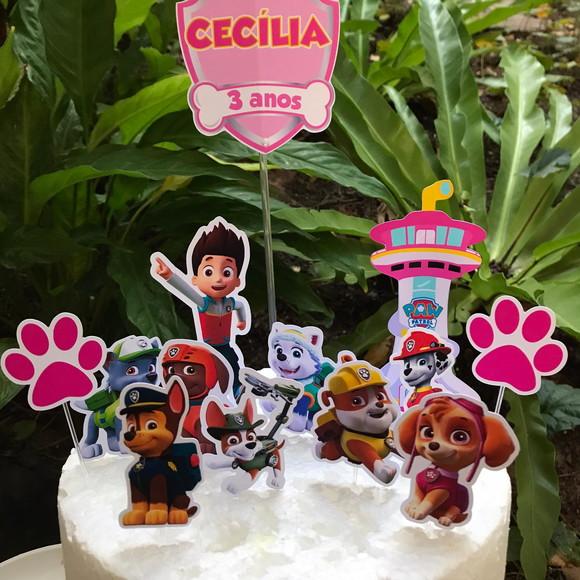 Festa na Escola Patrulha Canina Menina