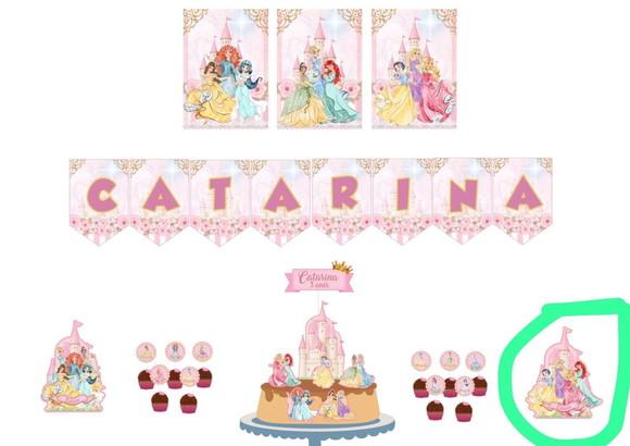 Kit Festa Princesas