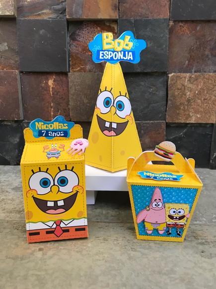 Personalizado e Display Bob Esponja