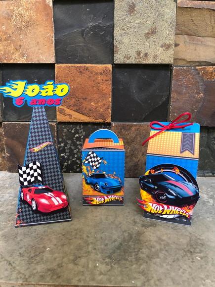Personalizado Hot Wheels Caixa