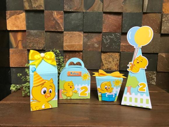 Personalizado Pintinho Amarelinho Galinha Pintadinha Menino