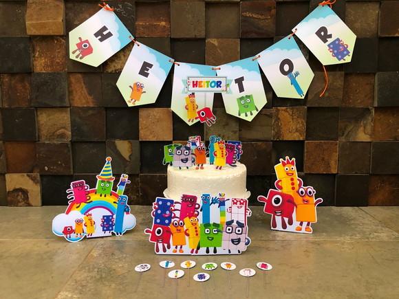 Só Um Bolinho Numberblocks 32 Itens