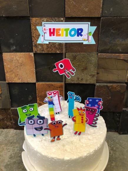 Só Um Bolinho Numberblocks 32 Itens