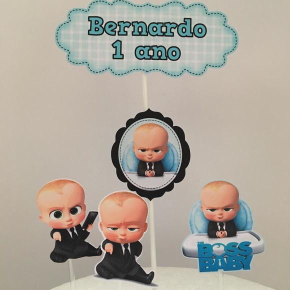 Topo de Bolo Poderoso Chefinho