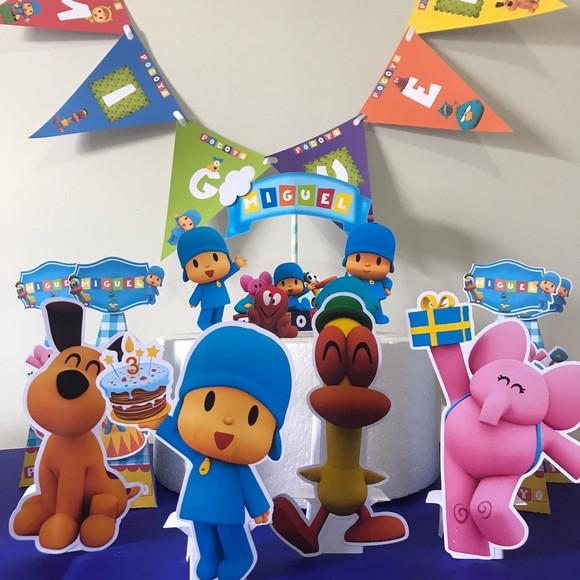 Topo de Bolo Pocoyo