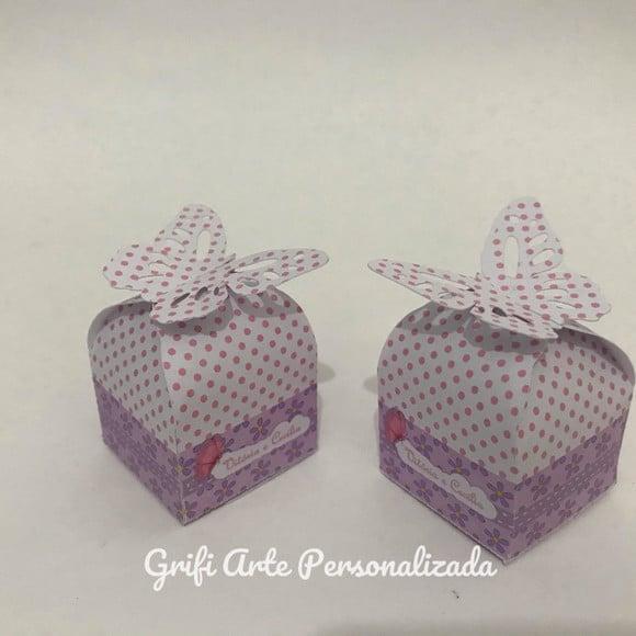 10 Caixas Borboleta