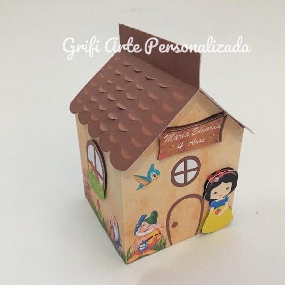 10 Caixas Casinha - Branca de Neve