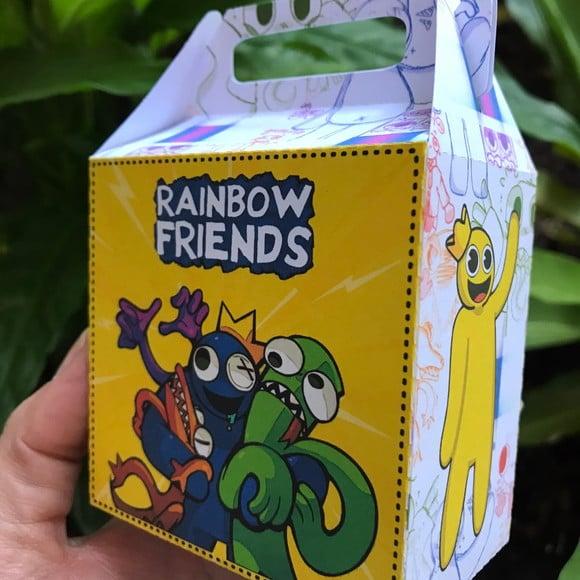 10 Caixas Lembrancinha Rainbow Friends