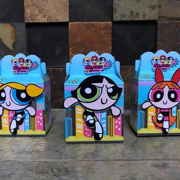 10 Caixas Meninas Super Poderosas