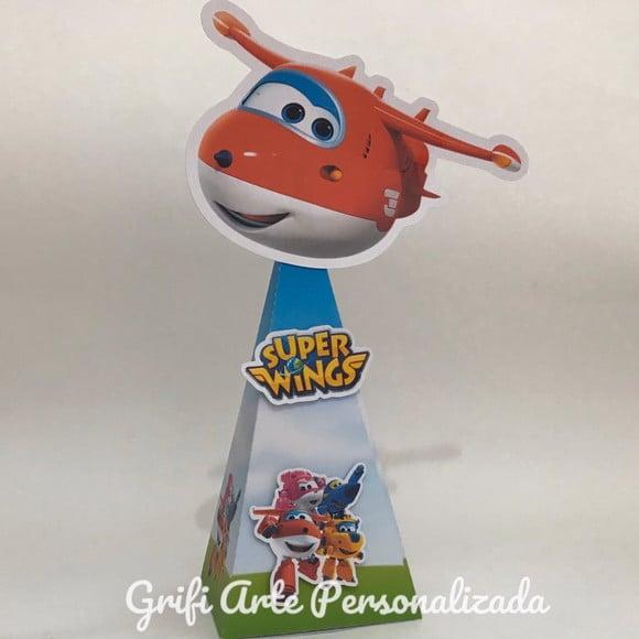 10 Caixas Pirâmide Super Wings