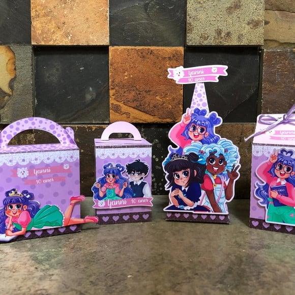 10 Caixas Pirâmide e 15 Cx Presente Diario de Uma Princesa