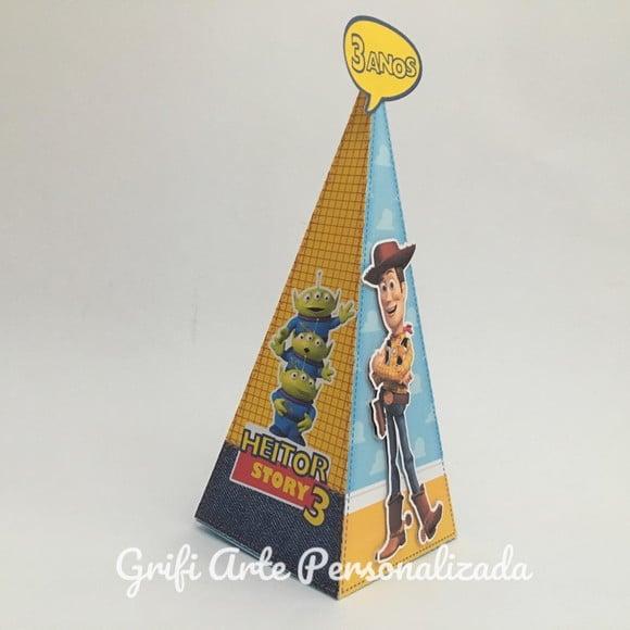 10 Caixas Pirâmide Toy Story
