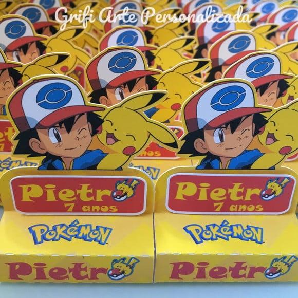 10 Caixas Porta Bis Pokemon