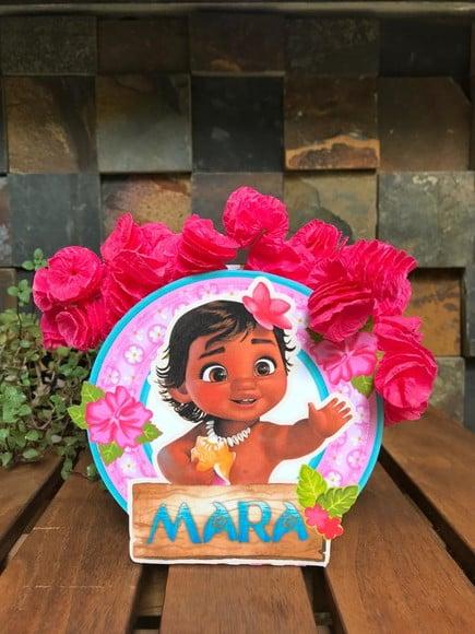 10 Centro de Mesa Moana Baby