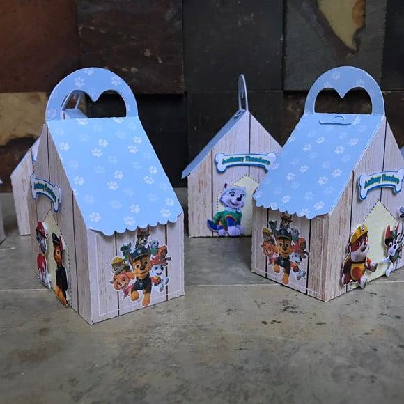 10 Unidades Casinha Patrulha Canina
