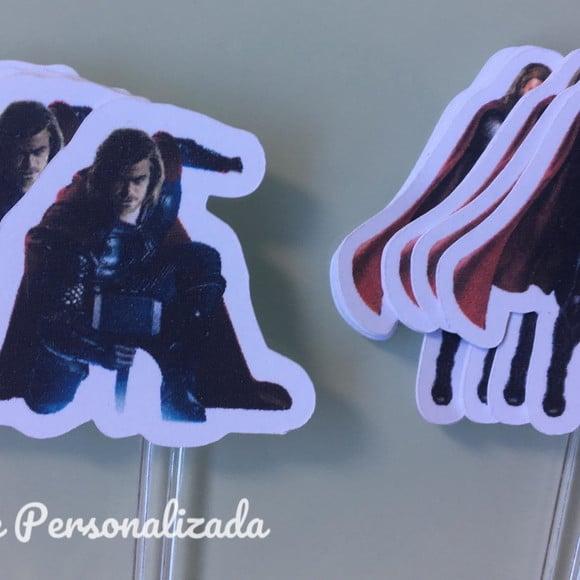 100 Unidades Apliques para Topper - Huck