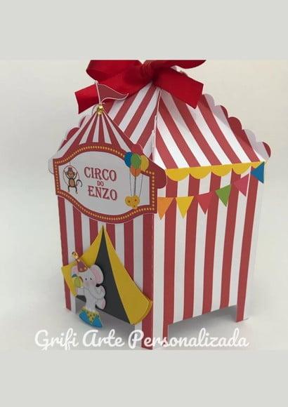 30 Unidades Centro de Mesa - Tenda Circo