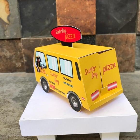 Caixa Strangers Things Van Pizza
