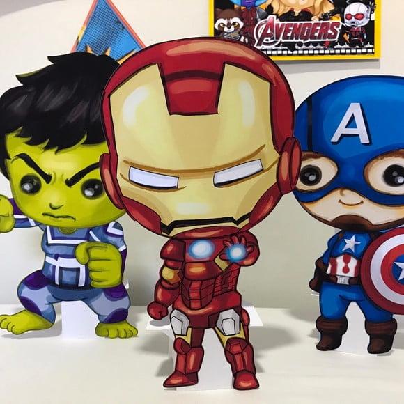 Festa em Casa Super Heróis Baby