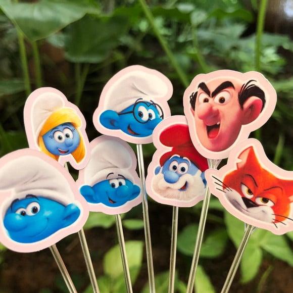 Festa em Casa Smurfs