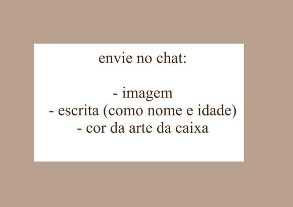 Kit Caixas Personalizadas com Foto, Avatar, Bonecos