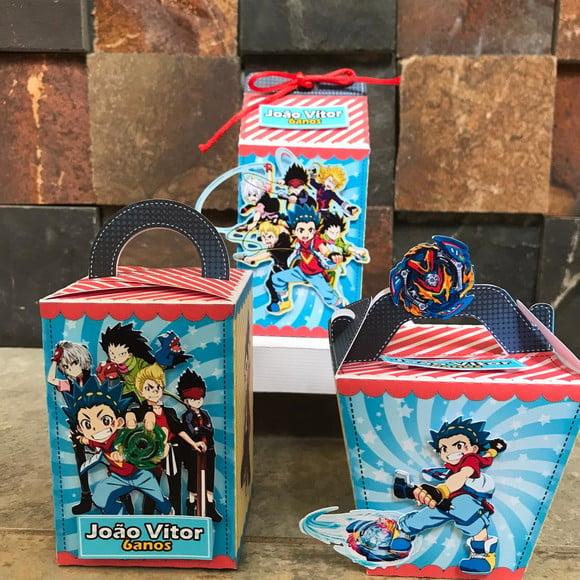 Kit Festa Aniversario Beyblade Só Um Bolinho