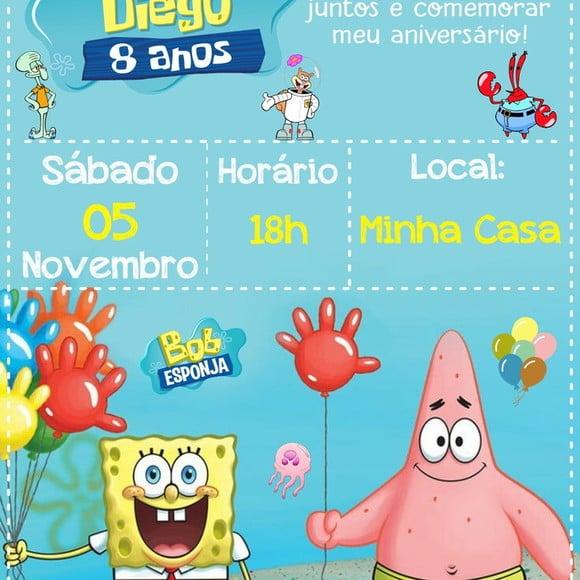 Kit Festa, Bob Esponja