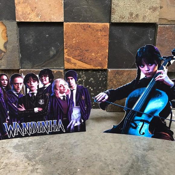 Personalizado Wandinha, Kit Festas