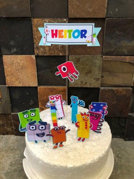 Só Um Bolinho Numberblocks 32 Itens