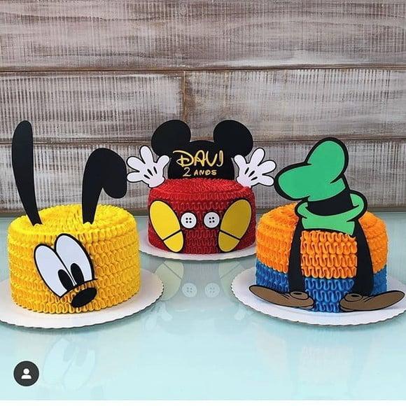 Topo de Bolo Mickey