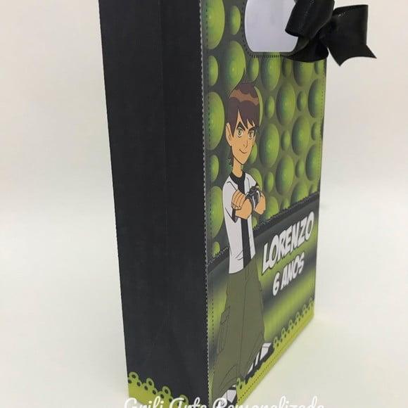 10 Unidades de Sacolinha Surpresa Ben 10