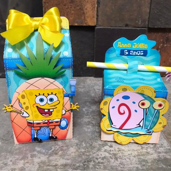 Caixas Bob Esponja