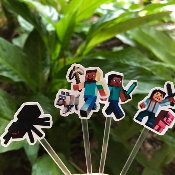 Festa em Casa Minecraft Só Um Bolinho