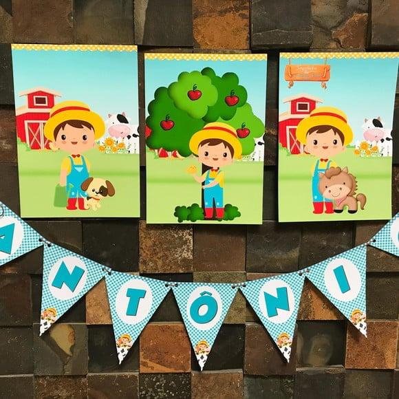 Festa na Escola Fazendinha Menino