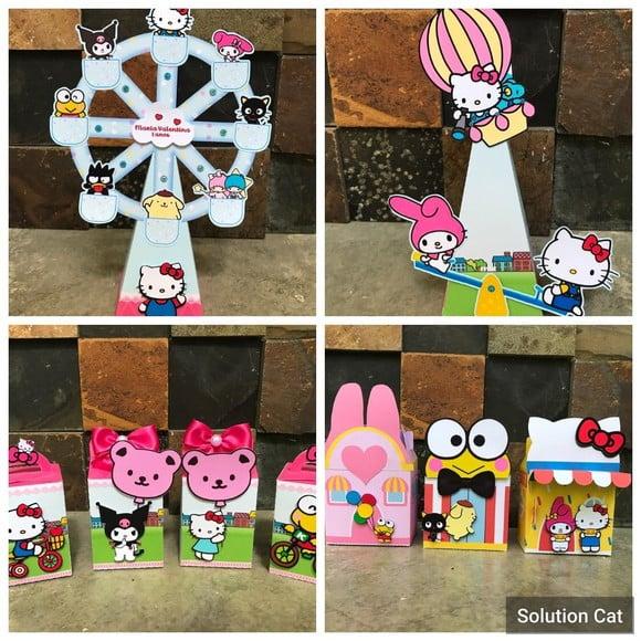 Hello Kitty Só Um Bolinho | Festa em Casa Hello Kitty