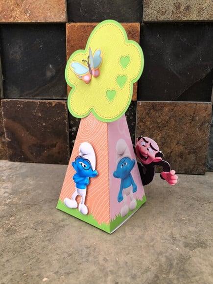 Personalizados Smurfs | Lembrancinha | Caixa
