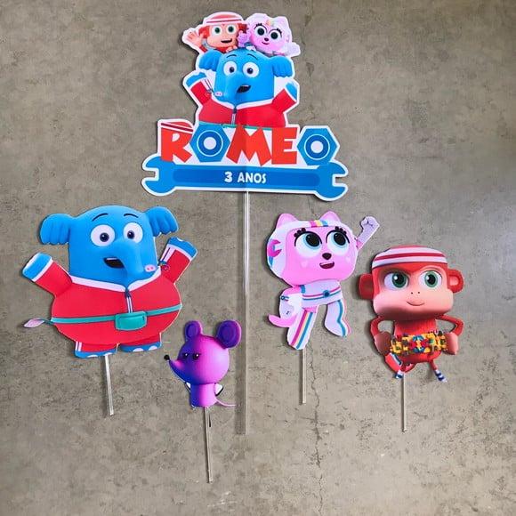 Topo de Bolo Chico Bon Bon