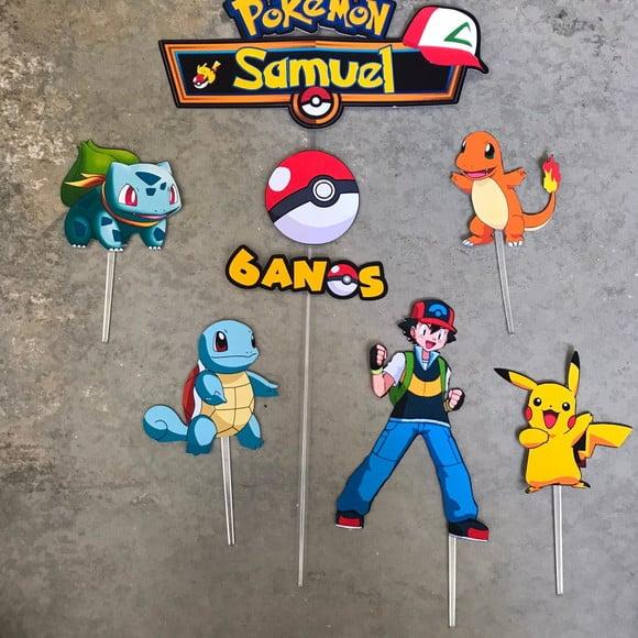 Topo de Bolo Pokemon