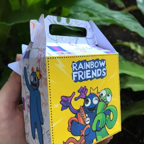 10 Caixas Lembrancinha Rainbow Friends