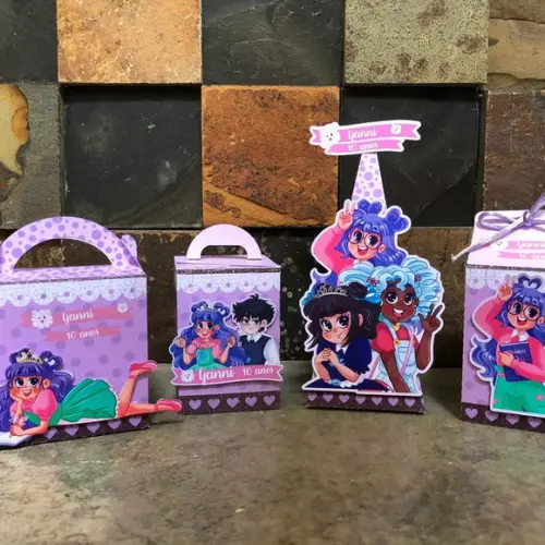 10 Caixas Pirâmide e 15 Cx Presente Diario de Uma Princesa