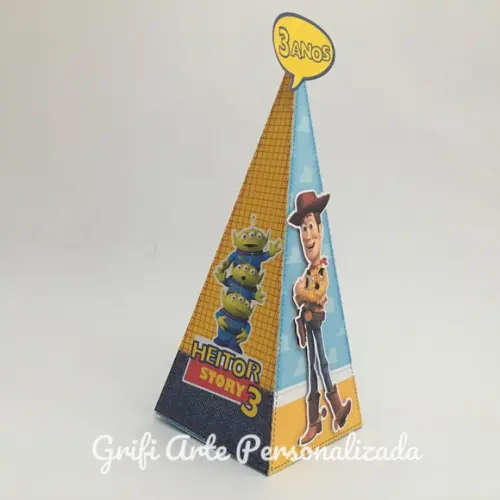 10 Caixas Pirâmide Toy Story