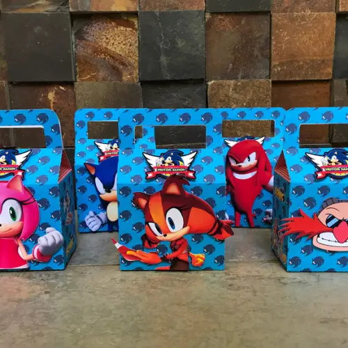 10 Caixas Surpresa Sonic
