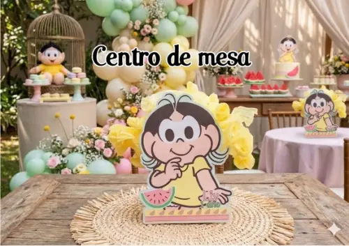 10 Centros de Mesa Magali Candy Colors